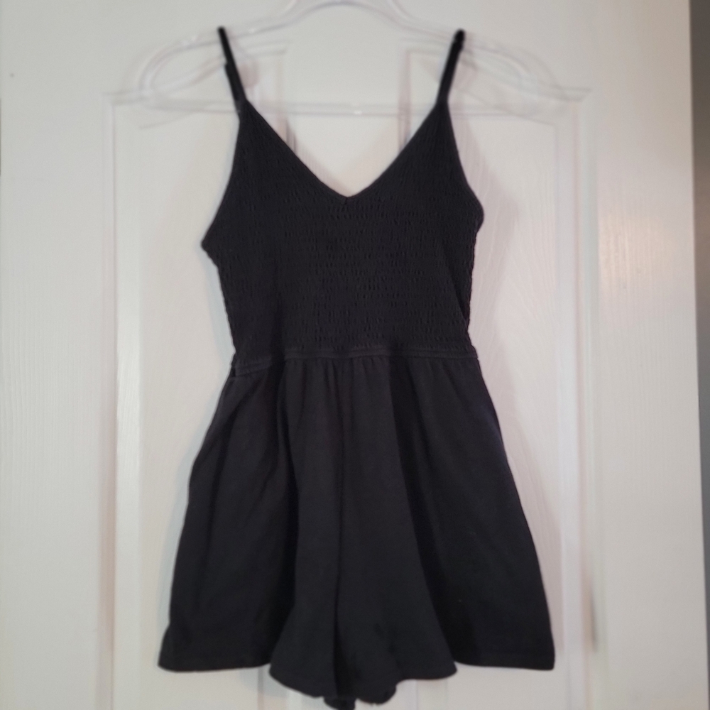 Wild Fable Black Shorts Romper